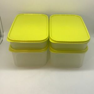 Tupperware Modular  Mates Containers Set of 4